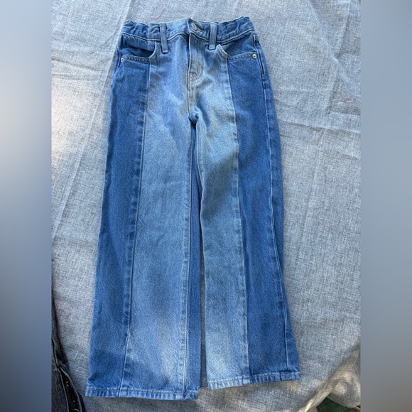 Girls Medium Bundle of Four Denim Jeans - Mixed Blue + Black - Picture 4 of 5